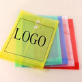 A4 Transparent PP file Folder With Rope Wrapped Around